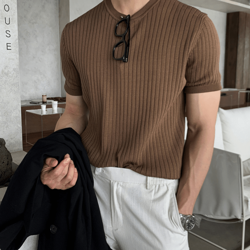 K-style Crew neck T-shirt