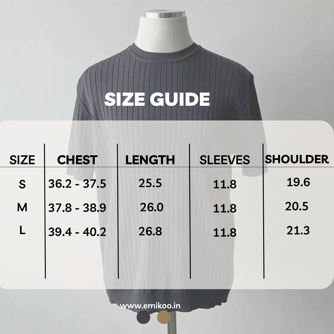 K-style Crew neck T-shirt