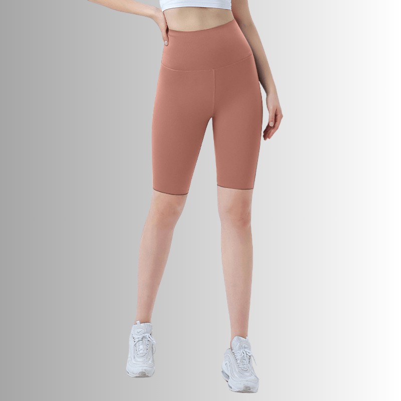 High waist cycling shorts