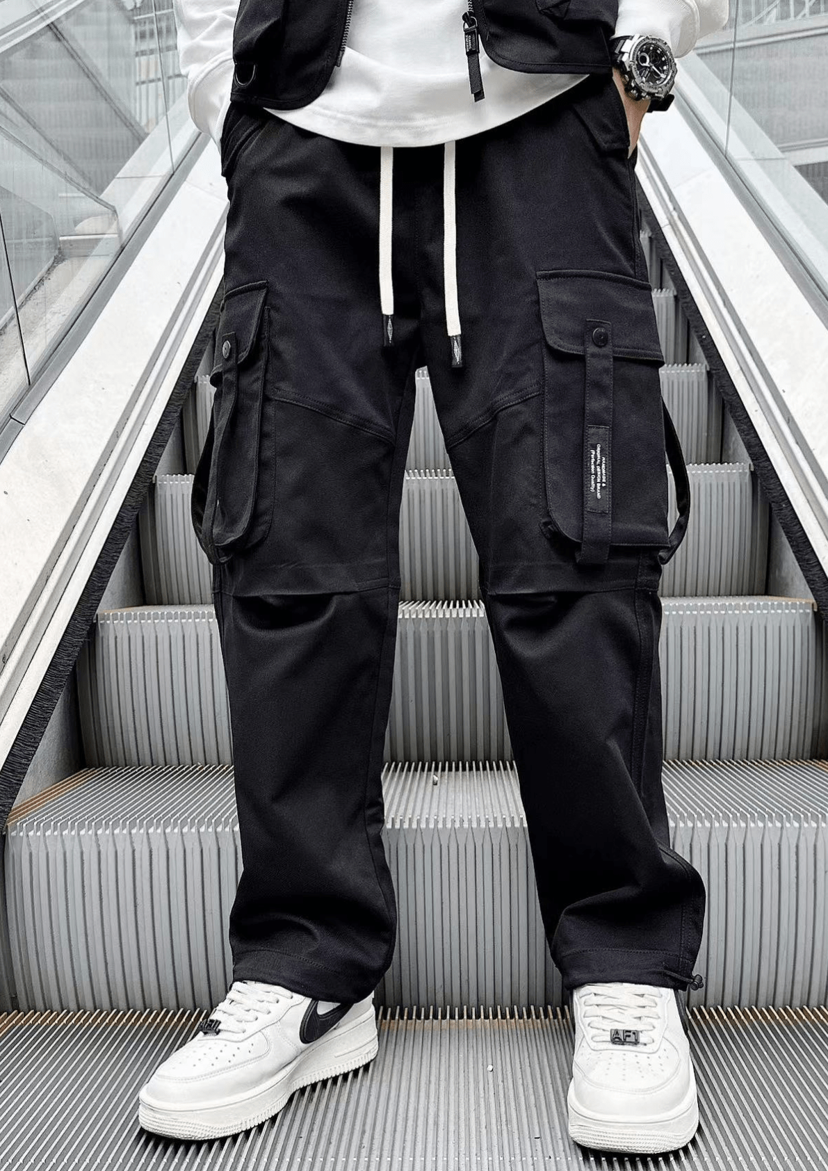 K2 Flap pocket Midnight black Cargo