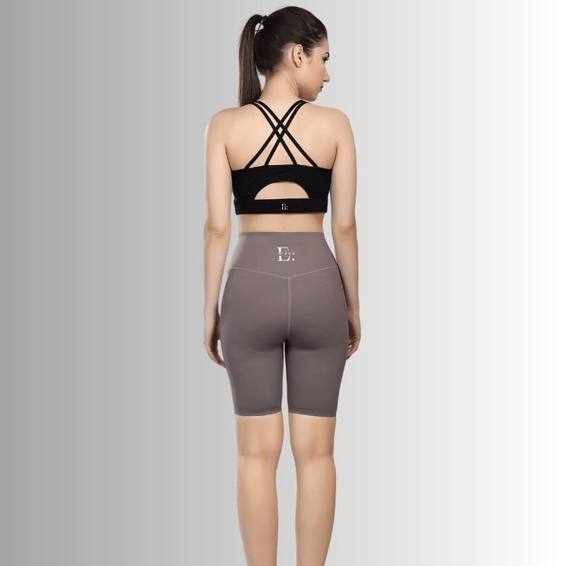 High waist cycling shorts