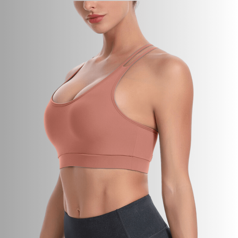 Double cross moderate impact Sports Bra