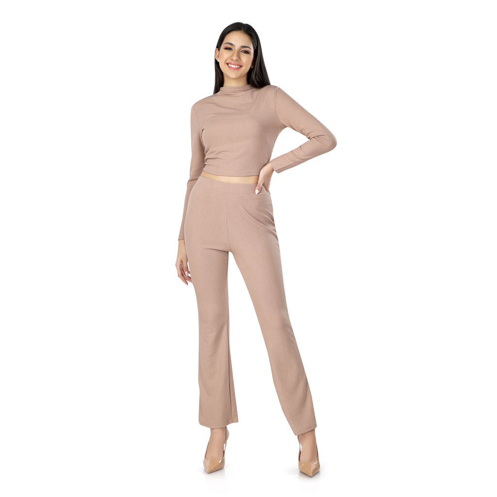 Women Rib-Knit Co-ord set