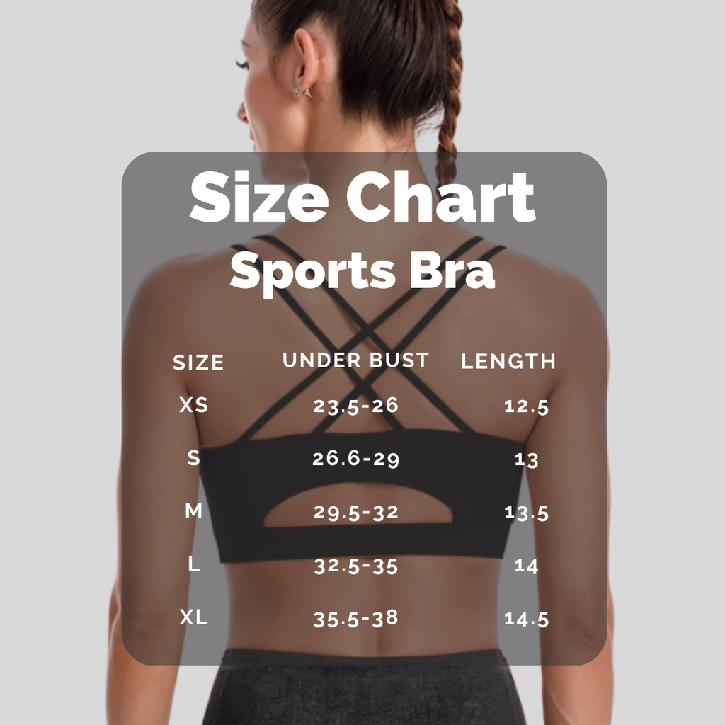 Double cross moderate impact Sports Bra